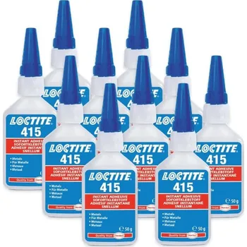 Stavební chemie Loctite 415 - 50 g, vteřinové lepidlo 10 x Loctite 415 - 50 g
