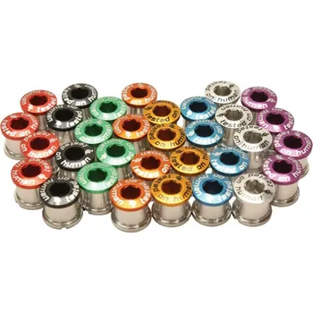 Převodník na kolo Šrouby ShamanRacing do převodníku 5mm red