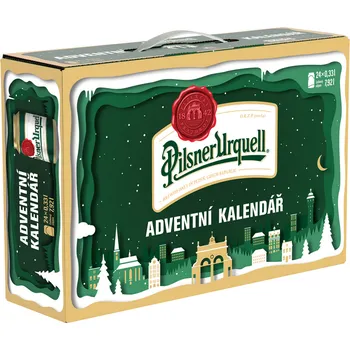 Pivo Pilsner Urquell Adventní kalendář 12° 24x 0,33 l