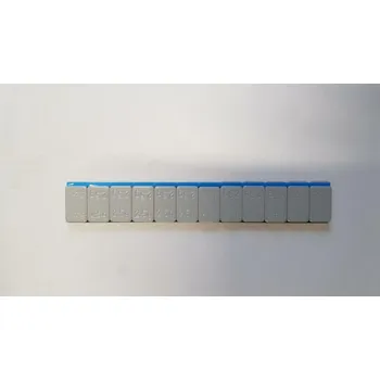 Sada na opravu pneumatiky 3530FE závaží samolepicí 30g (12x2,5g) ocel extra nízké, v=2,1 mm