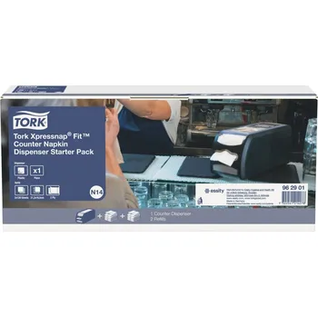 Tork Xpressnap Fit 962901 pultový zásobník na ubrousky černý