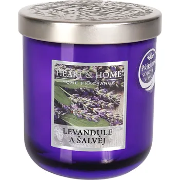 Svíčka ALBI Střední svíčka "Levandule a šalvěj"