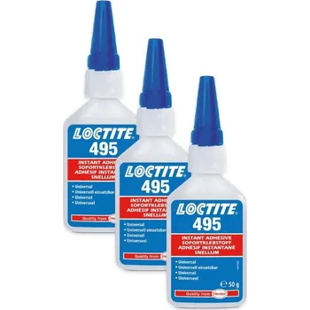 Stavební chemie Loctite 495 - 50 g, vteřinové lepidlo 3 x Loctite 495 - 50 g
