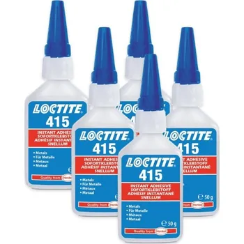 Průmyslové lepidlo Loctite 415 - 50 g, vteřinové lepidlo 5 x Loctite 415 - 50 g
