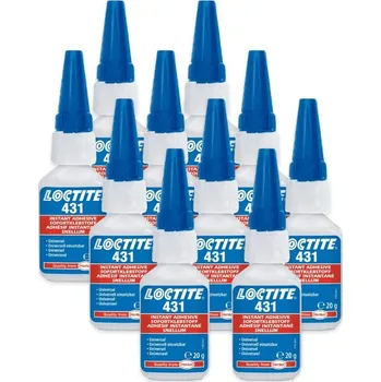 Stavební chemie Loctite 431 - 20 g, vteřinové lepidlo 10 x Loctite 431 - 20 g