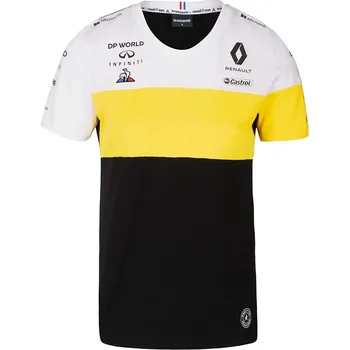 Chlapecké tričko Dětské tričko Renault Jr F1 Team T-Shirt White-Yellow-Black 164