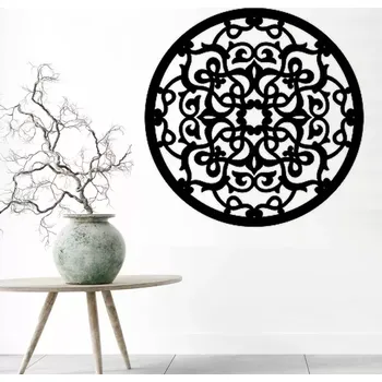 umělá květina Mandala ornament KVĚTINA - 20x20 cm