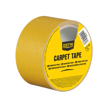 Lepicí páska Kobercová páska DISTYK Line 25 mm, délka 50 m bílá