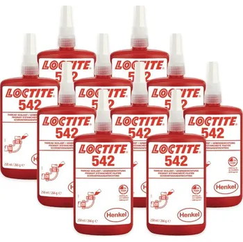 Stavební chemie Loctite 542 - 250 ml závitové těsnění pro hydrauliku SP 10 x Loctite 542 - 250 ml