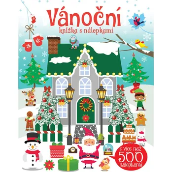 Vánoční knížka s nálepkami