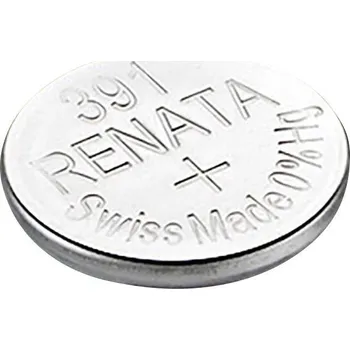 Článková baterie Renata knoflíkový článek 391 1.55 V 1 ks 50 mAh oxid stříbra