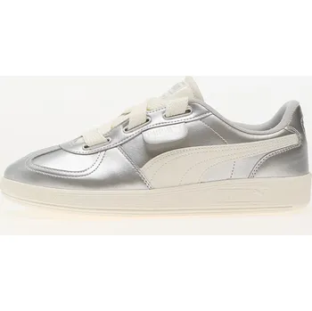 Pánské tenisky Tenisky Puma Palermo Wide Lace Metallic Puma Silver-White EUR 41