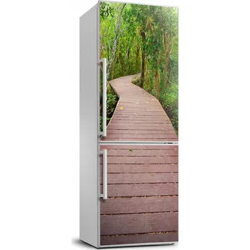 Tapeta Samolepicí tapeta na ledničku – Cesta džunglí 70x190 cm