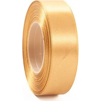 Stuha Saténová stuha 25 mm Zlatá
