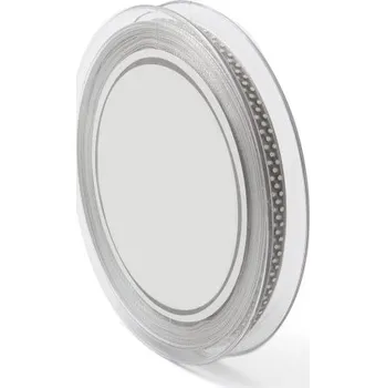 Stuha Stuha Lele 7 mm Šedá