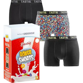 Pánské spodní prádlo Boxerky Tastiq Kellogs 3-pack giftbox XL