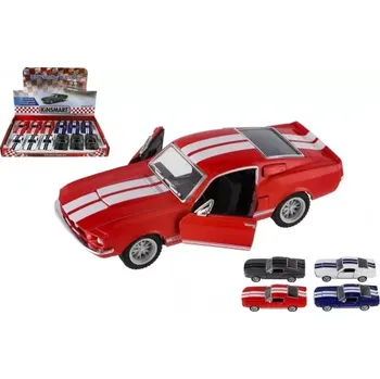 autíčko Kinsmart Teddies Auto Shelby GT-500 kov 13 cm