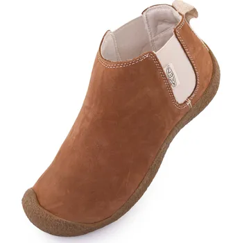 Dámské polobotky Dámské kožené boty Keen Wmns Mosey Chelsea Leather Tortoise Shell-Birc 41