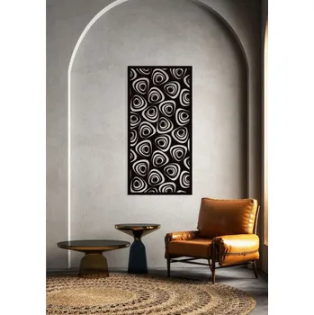 Dekorativní panel na zeď KVĚTINA - 30x15 cm