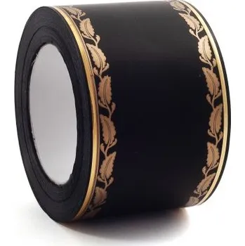 Stuha Smuteční stuha Ozyrys 8 cm Černá