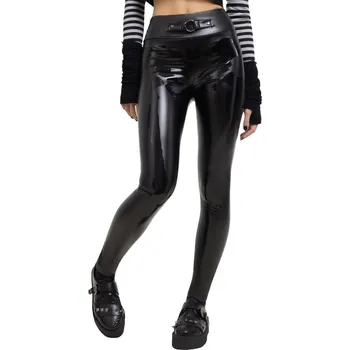 Dámské kalhoty kalhoty dámské (legíny) KILLSTAR - Ossuary - Black - XXL