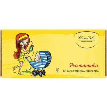 Čokoláda Čokoláda DÁRKOVÁ 100g mléčná - PRO MAMINKU (Belgická mléčná čokoláda - 32% obsah kakaa)