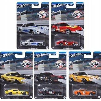 autíčko Hot Wheels Vintage Racing Club HRT81 1:64 mix motivů