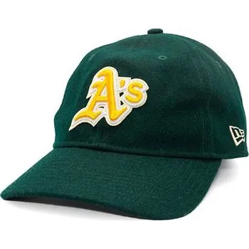 Kšiltovka Kšiltovka New Era - 9TWENTY MLB Melton - Oakland Athletics - Green velikost One Size (56-59 cm)