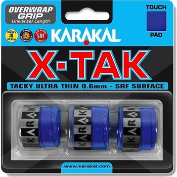 Vrchní omotávka Karakal X-Tak Overgrip 3er Blue