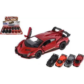 autíčko Kinsmart Teddies Auto Lamborghini Veneno 13 cm