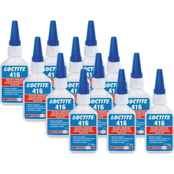 Stavební chemie Loctite 416 - 50 g, vteřinové lepidlo 10 x Loctite 416 - 50 g
