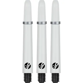 Příslušenství pro šipky Shot Násadky Koi Carbon Colour - medium - white