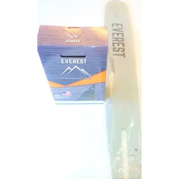 Pilová lišta Everest Lišta na pilu 38 cm a 1 ks pilového řetězu 325 (1.5mm) 64článků - AS32558GP-64DL