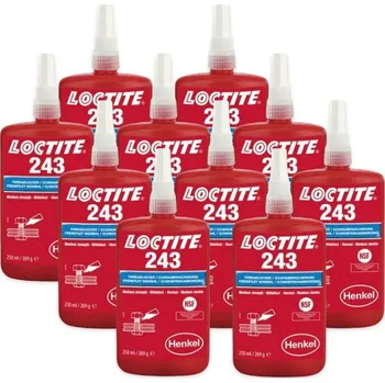 Stavební chemie Loctite 243 - 250 ml, středněpevnostní 10 x Loctite 243 - 250 ml