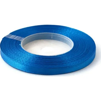 Stuha Saténová stuha 6 mm Modrá