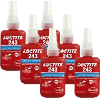 Stavební chemie Loctite 243 - 50 ml, středněpevnostní 6 x Loctite 243 - 50 ml