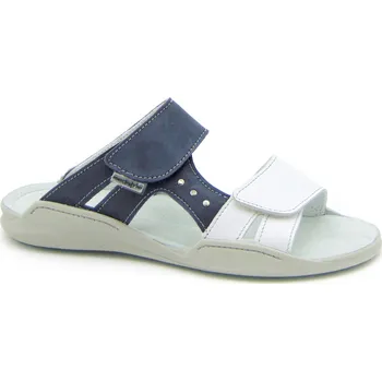 Dámská obuv Medistyle Dámská zdravotní pantofel Nova Barva: Modro-bílá, Velikost EU: 36