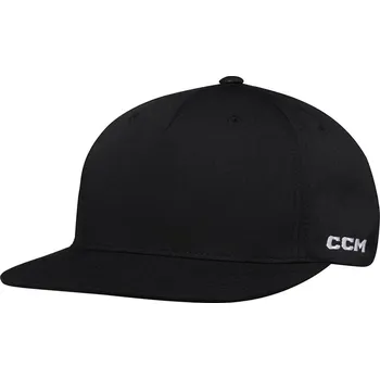 Kšiltovka Kšiltovka CCM Eflex Team Flatbrim Snapback Black