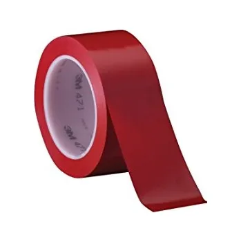 Lepicí páska 3M jednostranná značící páska 471, 50 mm x 33 m červená