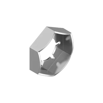 Matice nerez_solar_martim Matice šestihranná pojistná DIN 7967 nerez A4 Varianta: Matice šestihranná pojistná DIN 7967 A4 - M10