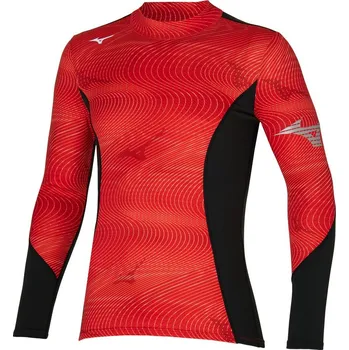 Pánské sportovní tričko Mizuno Virtual Body G3 High / Fiery Red Velikost: XL