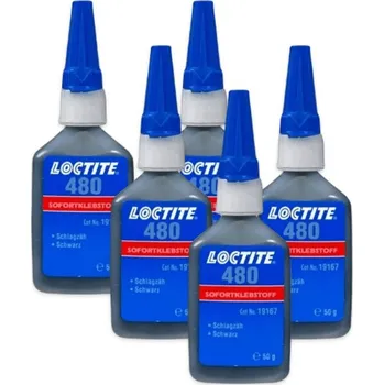 Stavební chemie Loctite 480 - 20 g, vteřinové lepidlo 5 x Loctite 480 - 20 g