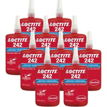 Stavební chemie Loctite 242 - 250 ml, středněpevnostní 10 x Loctite 242 - 250 ml