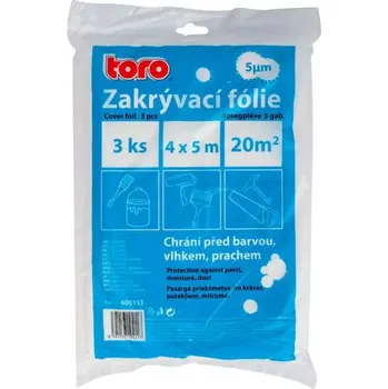 Toro Zakrývací fólie 3 ks HDPE 5MY 4 x 5 m 600153