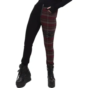 Dámské kalhoty kalhoty dámské KILLSTAR - Sable Riot - Red/Black - XXL