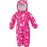 Overal dívčí s kožíškem, Pidilidi, PD1157-01, růžová - 86 | 18m