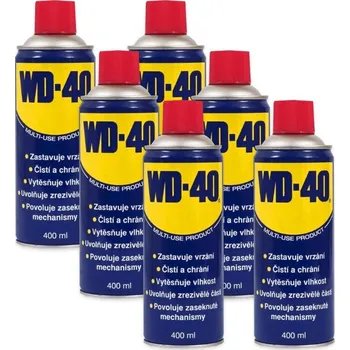 Průmyslové lepidlo WD-40 - 400 ml univerzální mazivo 6 x WD40 - 400 ml univerzální mazivo, WD 40