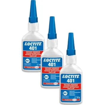 Stavební chemie Loctite 401 - 50 g, vteřinové lepidlo 3 x Loctite 401 - 50 g