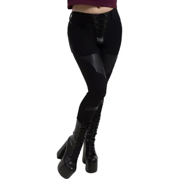 Dámské kalhoty kalhoty dámské KILLSTAR - Vesper Veil - Black - S