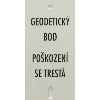 Výrobek GP Tabulka s nápisem k OTZ plast